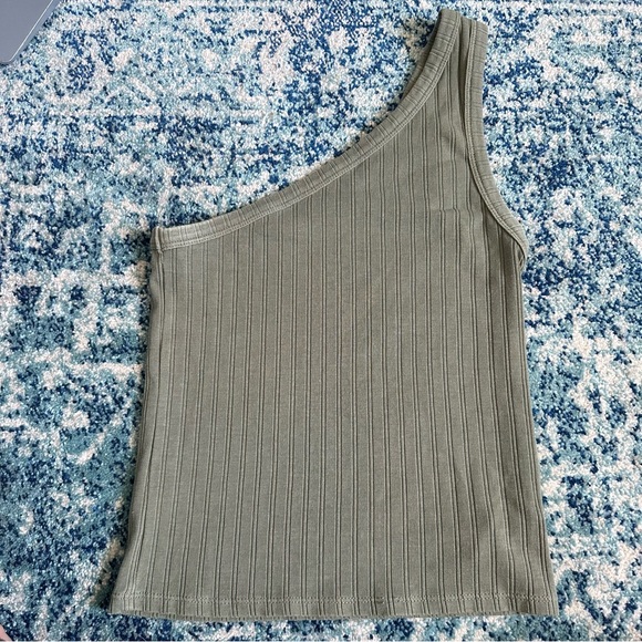 American Eagle | One- Shoulder Tank Top - Picture 1 of 7